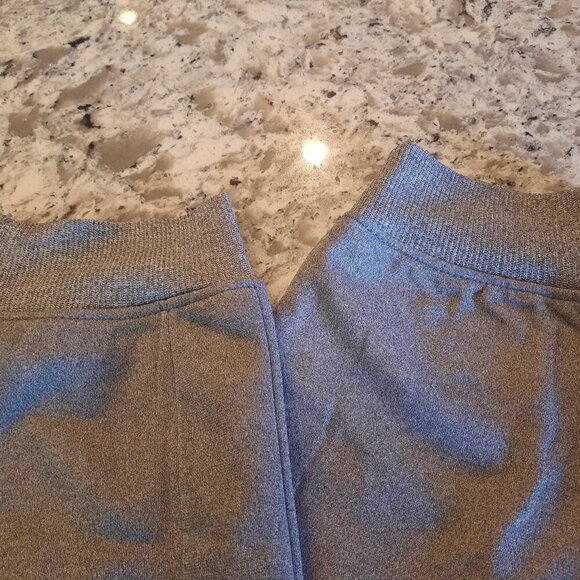 Game Time Men's Joggers Rapid Dry Tech - Medium Gray w/ Black drawstring waist - Picture 5 of 5